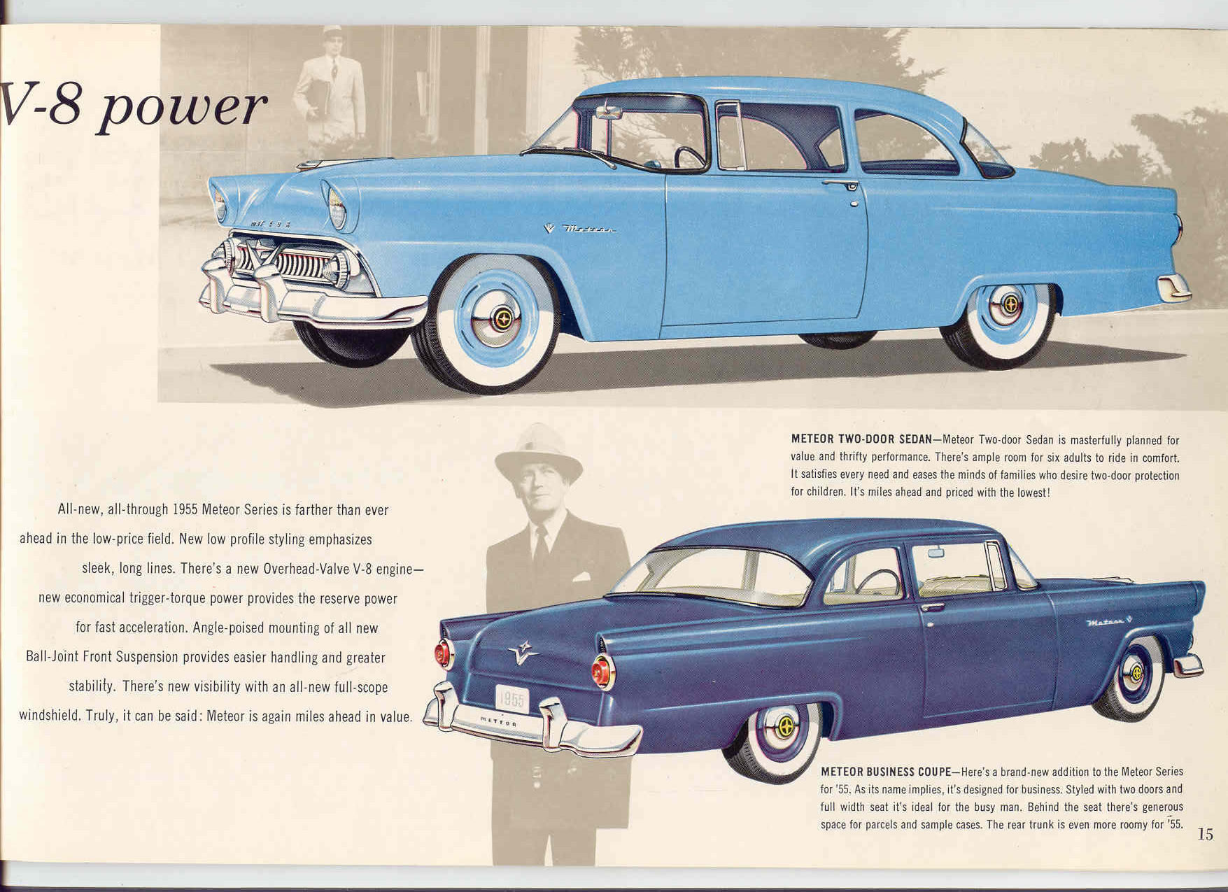 1955 Ford Meteor Canadian Brochure Page 6